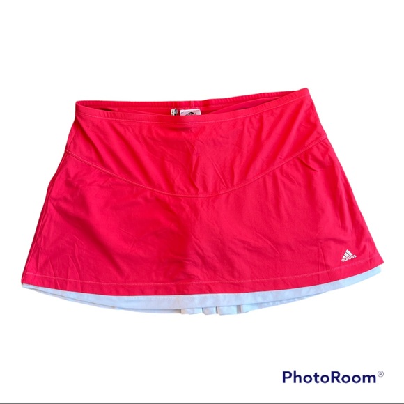 Adidas Climalite Pink Athletic Skort - Size Large - Picture 1 of 5